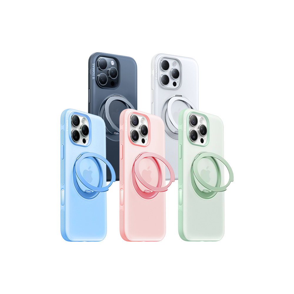 TORRAS Ostand R Fitness MagSafe iPhone 16 Pro系列支架防摔手機殼